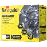 Гирлянда светодиодная 14 022 NGF-S01-100CW-10-11.5m-230-C8-G-IP20 NAVIGATOR 14022 Гирлянда светодиодная 14 022 NGF-S01-100CW-10-11.5m-230-C8-G-IP20 NAVIGATOR 14022