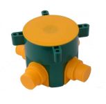 Коробка установочная СП 72х70мм IP44 в бетон HEGEL КУ1301 Коробка установочная СП 72х70мм IP44 в бетон HEGEL КУ1301