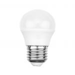 Лампа светодиодная 9.5Вт Шарик (GL) 2700К тепл. бел. E27 903лм Rexant 604-039