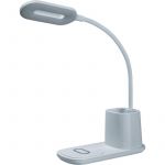 Светильник светодиодный настольный 93 269 NDF-D037-10W-MK-WH-LED 10Вт 3000/4000/6000К 140лм сенсор USB беспров. заряд. моб. устр. с подставкой для канц. на основании бел. NAVIGATOR 93269 Светильник светодиодный настольный 93 269 NDF-D037-10W-MK-WH-LED 10Вт 3000/4000/6000К 140лм сенсор USB беспров. заряд. моб. устр. с подставкой для канц. на основании бел. NAVIGATOR 93269