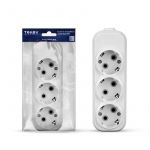 Колодка удлинителя 3-м 16А с заземл. АБС-пластик бел. TOKOV ELECTRIC TKE-C01-KU3-Z Колодка удлинителя 3-м 16А с заземл. АБС-пластик бел. TOKOV ELECTRIC TKE-C01-KU3-Z