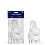 Удлинитель 2х3м без заземл. 10А 2х0.75 TOKOV ELECTRIC TKE-C01-BU2-3-075 Удлинитель 2х3м без заземл. 10А 2х0.75 TOKOV ELECTRIC TKE-C01-BU2-3-075