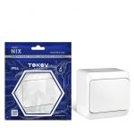 Переключатель 1-кл. ОП Nix 10А IP54 250В бел. TOKOV ELECTRIC TKE-NX-P1-C01-IP54 Переключатель 1-кл. ОП Nix 10А IP54 250В бел. TOKOV ELECTRIC TKE-NX-P1-C01-IP54