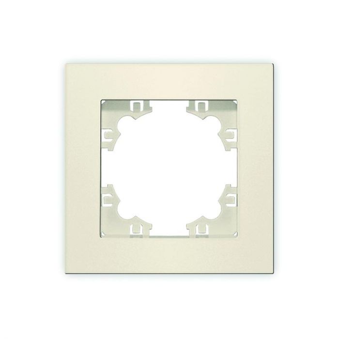 Рамка 1-м Афина сл. кость (ivory) Universal A0053-I