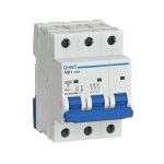 Выключатель автоматический модульный 3п C 10А 10кА NB1-63H (R) CHINT 179866 Выключатель автоматический модульный 3п C 10А 10кА NB1-63H (R) CHINT 179866