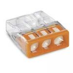 Клемма 3х(0.5-2.5мм) 3-х проводн. для распред. короб. (с контактн. пастой "Alu-Plus") WAGO 2273-243 Клемма 3х(0.5-2.5мм) 3-х проводн. для распред. короб. (с контактн. пастой "Alu-Plus") WAGO 2273-243