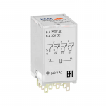 Реле промежуточное OptiRel G RP55-34-240-6-CO/I КЭАЗ 281116 Реле промежуточное OptiRel G RP55-34-240-6-CO/I КЭАЗ 281116