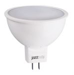 Лампа светодиодная PLED-ECO 5Вт JCDR MR16 3000К тепл. бел. GU5.3 400лм 220-240В JazzWay 1037077A Лампа светодиодная PLED-ECO 5Вт JCDR MR16 3000К тепл. бел. GU5.3 400лм 220-240В JazzWay 1037077A