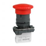 Кнопка аварийного останова OptiSignal D22 C5-ESTR-01 пластик 1НЗ возврат поворотом XB5AS8442 КЭАЗ 332192 Кнопка аварийного останова OptiSignal D22 C5-ESTR-01 пластик 1НЗ возврат поворотом XB5AS8442 КЭАЗ 332192