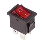 Выключатель клавишный 250В 6А (4с) ON-OFF красн. с подсветкой Mini (RWB-20; SC-768) Rexant 36-2190 Выключатель клавишный 250В 6А (4с) ON-OFF красн. с подсветкой Mini (RWB-20; SC-768) Rexant 36-2190