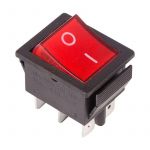 Выключатель клавишный 250В 15А (6с) ON-ON красн. с подсветкой (RWB-506 SC-767) (инд. упак.) Rexant 36-2350-1 Выключатель клавишный 250В 15А (6с) ON-ON красн. с подсветкой (RWB-506 SC-767) (инд. упак.) Rexant 36-2350-1