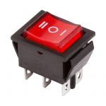 Выключатель клавишный 250В 15А (6с) ON-OFF-ON RWB-509 SC-767 красн. с подсветкой и нейтралью Rexant 36-2390 Выключатель клавишный 250В 15А (6с) ON-OFF-ON RWB-509 SC-767 красн. с подсветкой и нейтралью Rexant 36-2390