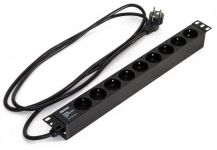 Блок розеток 9-м 16А SHE19-9SH-2.5EU 250В 3х1.5кв.мм 482.6х44.4х44.4мм для 19дюйм горизонт. Schuko с вилкой Schuko шнур 2.5м Hyperline 397067 Блок розеток 9-м 16А SHE19-9SH-2.5EU 250В 3х1.5кв.мм 482.6х44.4х44.4мм для 19дюйм горизонт. Schuko с вилкой Schuko шнур 2.5м Hyperline 397067