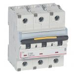 Выключатель автоматический модульный 3п C 100А 16кА DX3 10000 4.5мод. 400В Leg 409281 Выключатель автоматический модульный 3п C 100А 16кА DX3 10000 4.5мод. 400В Leg 409281