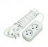 Удлинитель 2х5м без заземл. 10А IP20 Makel MGP104