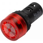 Сигнализатор звуковой ND16-22FS d22мм красн. LED AC/DC 24В (R) CHINT 593394 Сигнализатор звуковой ND16-22FS d22мм красн. LED AC/DC 24В (R) CHINT 593394