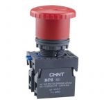 Кнопка управления "Грибок" NP8-11ZS/14 d40мм 1НО+1НЗ IP65 с фиксацией красн. (R) CHINT 667129 Кнопка управления "Грибок" NP8-11ZS/14 d40мм 1НО+1НЗ IP65 с фиксацией красн. (R) CHINT 667129