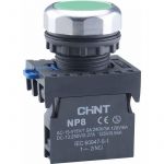 Кнопка управления NP8-10BN/3 без подсветки зел. 1НО IP65 (R) CHINT 667232 Кнопка управления NP8-10BN/3 без подсветки зел. 1НО IP65 (R) CHINT 667232