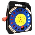 Удлинитель силовой 4х40м с заземл. 10А IP20 У16-012 термо ПВС 3х1 в закрыт. корпусе защ. шторки UNIVersal 1675 Удлинитель силовой 4х40м с заземл. 10А IP20 У16-012 термо ПВС 3х1 в закрыт. корпусе защ. шторки UNIVersal 1675