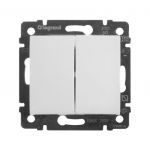 Механизм переключателя проходного 2-кл. СП Valena 10А IP31 250В бел. Leg 774408 Механизм переключателя проходного 2-кл. СП Valena 10А IP31 250В бел. Leg 774408
