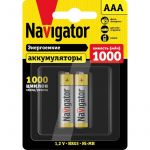Аккумулятор AAA/HR03 94 462 NHR-1000-HR03-BP2 (блист.2шт) NAVIGATOR 94462 Аккумулятор AAA/HR03 94 462 NHR-1000-HR03-BP2 (блист.2шт) NAVIGATOR 94462