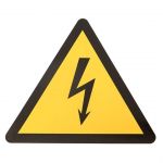 Знак "Молния" 150х150х150мм EKF an-1-00 Знак "Молния" 150х150х150мм EKF an-1-00