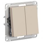 Переключатель проходной 2-кл. СП AtlasDesign 10А (сх. 6/2) 10AX механизм песочн. SE ATN001265 Переключатель проходной 2-кл. СП AtlasDesign 10А (сх. 6/2) 10AX механизм песочн. SE ATN001265