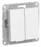 Выключатель 2-кл. AtlasDesign (сх. 5) 10AX механизм лотос SE ATN001351 Выключатель 2-кл. AtlasDesign (сх. 5) 10AX механизм лотос SE ATN001351