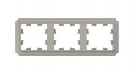 Рамка 3-пост. AtlasDesign Antique универс. шампань SE ATN100503 Рамка 3-пост. AtlasDesign Antique универс. шампань SE ATN100503