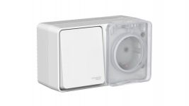 Блок ОП AtlasDesign PROFI IP54 (розетка 16А заземл. защ. шторки + 1-кл. выключатель 10А) сер. SE ATN543070 Блок ОП AtlasDesign PROFI IP54 (розетка 16А заземл. защ. шторки + 1-кл. выключатель 10А) сер. SE ATN543070