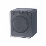 Розетка 1-м ОП AtlasDesign Profi54 16А IP54 250В с заземл. защ. шторки антрацит SE ATN544045 Розетка 1-м ОП AtlasDesign Profi54 16А IP54 250В с заземл. защ. шторки антрацит SE ATN544045
