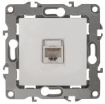 Розетка компьютерная Эра12 12-3107-01 RJ45 бел. Эра Б0014723