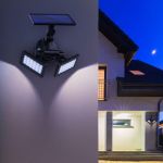 Светильник садовый фасадный ERAFS020-41 2х24LED 180лм с двумя световыми панелями солнечная батарея ЭРА Б0044489 Светильник садовый фасадный ERAFS020-41 2х24LED 180лм с двумя световыми панелями солнечная батарея ЭРА Б0044489