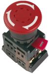 Кнопка "Грибок" AE-22 d22мм 1з+1р 240В с фиксацией красн. IEK BBG10-AE-K04 Кнопка "Грибок" AE-22 d22мм 1з+1р 240В с фиксацией красн. IEK BBG10-AE-K04