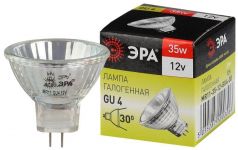Лампа галогенная GU4-MR11-35W-12V-30Cl ЭРА C0027362 Лампа галогенная GU4-MR11-35W-12V-30Cl ЭРА C0027362