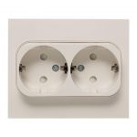 Розетка 2-м СП Стокгольм 16А IP20 с заземл. защ. шторки бел. PROxima EKF EXR16-128-10 Розетка 2-м СП Стокгольм 16А IP20 с заземл. защ. шторки бел. PROxima EKF EXR16-128-10