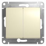 Переключатель проходной 2-кл. СП Glossa 10А IP20 (сх. 6/2) 10AX механизм беж. SE GSL000265 Переключатель проходной 2-кл. СП Glossa 10А IP20 (сх. 6/2) 10AX механизм беж. SE GSL000265
