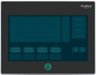 Панель оператора графическая 10.1дюйм 1 порт Ethernet. металл SE HMISGU101ME