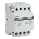 Контактор модульный КМ 25А 4NО (3 мод.) EKF km-3-25-40 Контактор модульный КМ 25А 4NО (3 мод.) EKF km-3-25-40