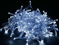 Гирлянда "Нить" 10м 100LED бел. IP44 провод прозр. 230В с контроллером 8 режимов IEK LGDU111-2-100-10-T-S-44 Гирлянда "Нить" 10м 100LED бел. IP44 провод прозр. 230В с контроллером 8 режимов IEK LGDU111-2-100-10-T-S-44