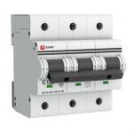 Выключатель автоматический модульный 3п C 125А 15кА ВА 47-125 PROxima EKF mcb47125-3-125C Выключатель автоматический модульный 3п C 125А 15кА ВА 47-125 PROxima EKF mcb47125-3-125C