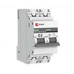 Выключатель автоматический модульный 2п C 2А 4.5кА ВА 47-63 PROxima EKF mcb4763-2-02C-pro Выключатель автоматический модульный 2п C 2А 4.5кА ВА 47-63 PROxima EKF mcb4763-2-02C-pro