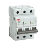 Выключатель автоматический модульный 3п C 20А 6кА AV-6 AVERES EKF mcb6-3-20C-av Выключатель автоматический модульный 3п C 20А 6кА AV-6 AVERES EKF mcb6-3-20C-av