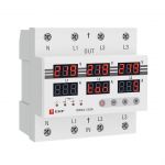 Реле напряжения и тока трехфазное с дисплеем MRVA-3 63A EKF MRVA-3-63A Реле напряжения и тока трехфазное с дисплеем MRVA-3 63A EKF MRVA-3-63A