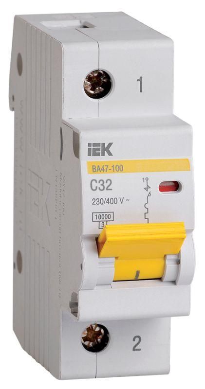 Выключатель автоматический дифференциального тока 4п C 32А 30мА тип AC 4.5кА ДИФ-101 DEKraft 15023DEK