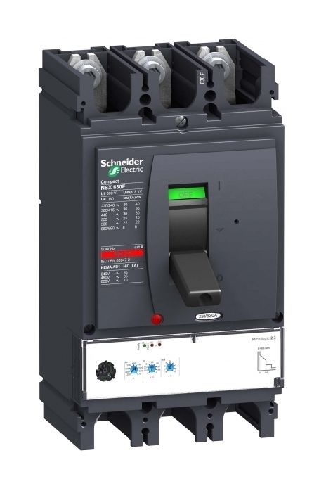 Силовой автомат Schneider Electric Compact NSX 630 2.3, 50кА, 3P, 630A
