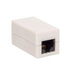 Адаптер проходной RJ45-RJ45 кат.5E неэкранир. TERACOM бел. EKF TRC-INLC-2RJ45-5EUTP-WH Адаптер проходной RJ45-RJ45 кат.5E неэкранир. TERACOM бел. EKF TRC-INLC-2RJ45-5EUTP-WH