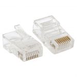 Коннектор RJ45 (8P8C) кат.5E неэкранир. TERACOM универс. (уп.50шт) EKF TRC-PLUG-5EUTP-50 Коннектор RJ45 (8P8C) кат.5E неэкранир. TERACOM универс. (уп.50шт) EKF TRC-PLUG-5EUTP-50
