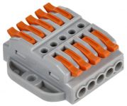 Клемма строительно-монтажная СМК 222-4155P (уп.4шт) IEK UKZ20-4155P-004 Клемма строительно-монтажная СМК 222-4155P (уп.4шт) IEK UKZ20-4155P-004