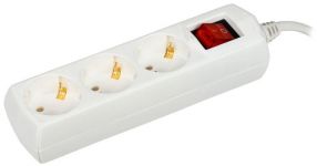 Удлинитель 3х3м с заземл. 10А IP20 У03В 2P+PE 250В 3х1 GENERICA WYP10-10-03-03-ZK-G Удлинитель 3х3м с заземл. 10А IP20 У03В 2P+PE 250В 3х1 GENERICA WYP10-10-03-03-ZK-G
